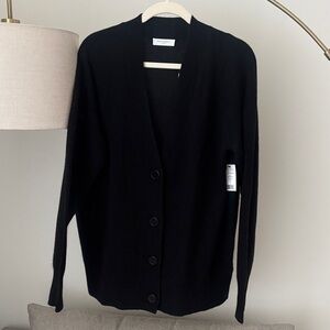 Equipment Classic Black Cardigan